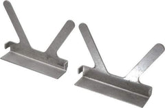 Gibraltar - 4-1/2" Jaw Width, Aluminum, Vise Jaw Cap - Press On Attachment - USA Tool & Supply