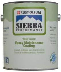 Rust-Oleum - 1 Gal Safety Yellow Water-Based Epoxy - 230 to 340 Sq Ft/Gal Coverage - USA Tool & Supply