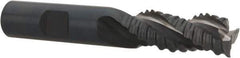 OSG - 1/2" Diam, Coarse Pitch, 1-1/4" LOC, 3 Flute Cobalt Roughing End Mill - Uncoated, 3-1/4" OAL, 1/2" Shank Diam, Single End, Centercutting, 35° Helix - USA Tool & Supply