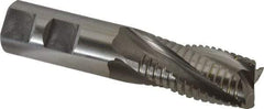 OSG - 7/8" Diam, 1-7/8" LOC, 4 Flute Cobalt Roughing & Finishing Square End Mill - Uncoated, 4-1/8" OAL, 7/8" Shank Diam, Weldon Shank, 30° Helix, Centercutting - USA Tool & Supply