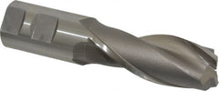 OSG - 1-1/4", 3" LOC, 1-1/4" Shank Diam, 5-1/2" OAL, 2 Flute, Cobalt Square End Mill - USA Tool & Supply