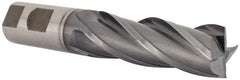 OSG - 1", 3" LOC, 1" Shank Diam, 5-1/2" OAL, 4 Flute, Square End Mill - Single End, TiCN Finish, 30° Helix, Centercutting, Right Hand Cut, Series 548 - USA Tool & Supply