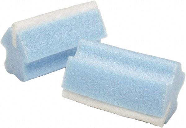 Ability One - Angled Foam Foam Paint Brush - Block Handle - USA Tool & Supply