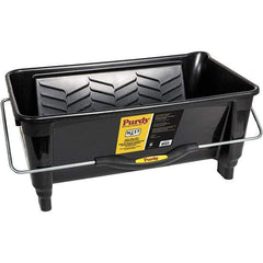 Purdy - 18" Roller Compatible Dual Roll-Off Paint Bucket - 5 Gal Capacity, 25-3/4" Wide, Polypropylene - USA Tool & Supply