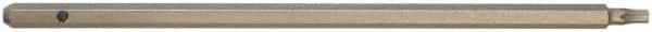 Paramount - 5mm Drive T15 Torx Screwdriver Bit - 5-1/2" OAL - USA Tool & Supply