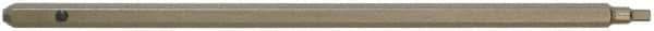 Paramount - 2.5mm Hex Screwdriver Blade - 5mm Drive, 5-1/2" OAL - USA Tool & Supply