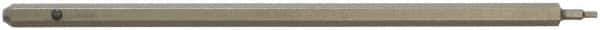 Paramount - 1.5mm Hex Screwdriver Blade - 5mm Drive, 5-1/2" OAL - USA Tool & Supply
