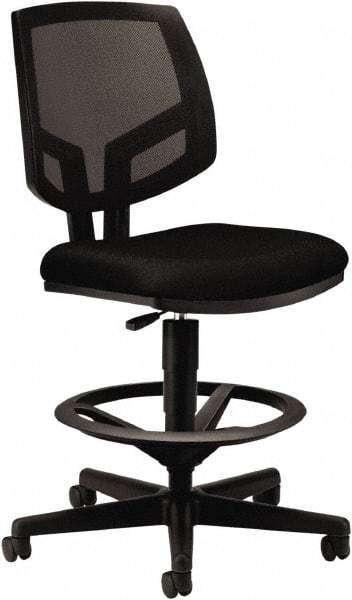 Hon - Swivel & Adjustable Stools Type: Adjustable Height Stool Base Type: Swivel - USA Tool & Supply