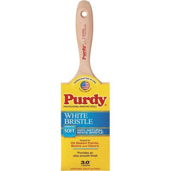 Purdy - 3" Flat Hog General Purpose Paint Brush - 3-1/8" Bristle Length, 5-1/2" Wood Beavertail Handle - USA Tool & Supply