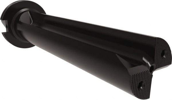 Allied Machine and Engineering - 11" Max Drill Depth, 4.5xD, 2.2" Diam, Indexable Insert Drill - 2 Inserts, CAT50 Taper Shank - USA Tool & Supply
