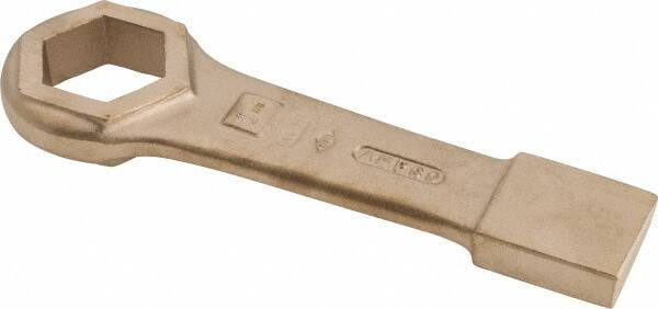 Ampco - 1-7/8" 6 Point Striking Box Wrench - Single End, 10-5/8" OAL, Aluminum Bronze - USA Tool & Supply