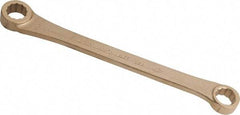Ampco - 11/16" x 25/32" 12 Point Offset Box Wrench - Double End, 10-3/4" OAL, Aluminum Bronze - USA Tool & Supply