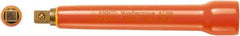 Ampco - 3/8" Drive Insulated Socket Extension - 6" OAL, Insulated Finish - USA Tool & Supply