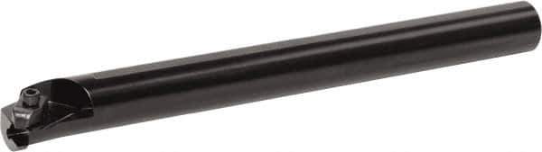 Kyocera - A-KKC, Internal, Right Hand, 0.14" Max Depth of Cut, 0.189 to 0.31" Groove Width, Indexable Grooving Tool Holder - KC.. 2 Insert Compatibility, 0.596" Shank Width, 6" OAL, Through Coolant - USA Tool & Supply
