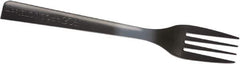 ECO PRODUCTS - Eco-Products 100% Recycled Content Cutlery, Fork, 6" - Black - USA Tool & Supply