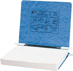 ACCO - 8-1/2 x 11", Holds up to 6" of Unburst Sheets, Light Blue, Data Binders - 11 Point Stock - USA Tool & Supply