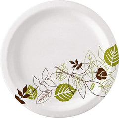 Dixie - Dixie Ultra Pathways Heavyweight Paper Plates 10 1/16" - Heavyweight Paper Plates 10-1/16 Inch - USA Tool & Supply