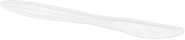 DART - Dart Style Setter Mediumweight Plastic Knives - White - USA Tool & Supply