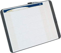Quartet - 17" High x 23" Wide Foam/Laminate Combination Bulletin/Dry Erase Board - Foam Frame, 1/2" Deep, Includes One Black Dry-Erase Marker & One Eraser With Marker Clip & Mounting Kit - USA Tool & Supply
