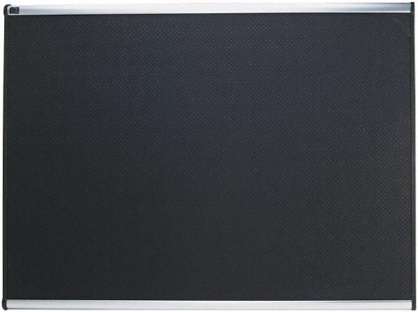 Quartet - 48" Wide x 36" High Tack Bulletin Board - High-Density Foam, Black - USA Tool & Supply