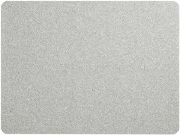 Quartet - 48" Wide x 36" High Open Cork Bulletin Board - Fabric, Gray - USA Tool & Supply