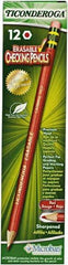 TICONDEROGA - Lead Standard - Red - USA Tool & Supply