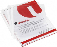 UNIVERSAL - 200 Piece Clear Sheet Protectors-Ring Binder - 11" High x 8-1/2" Wide - USA Tool & Supply