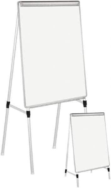 UNIVERSAL - Adjustable Whiteboard Easel - 41 Inch High - USA Tool & Supply