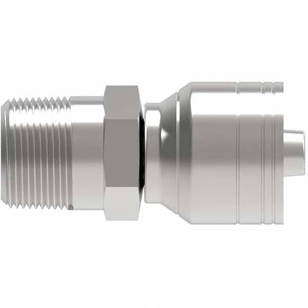 Eaton - Hydraulic Hose Fittings & Couplings Type: Male Pipe, Rigid Hose Diameter: 1-1/4 (Inch) - USA Tool & Supply