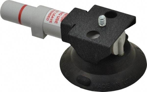 Woods Power-Grip - 15 Lb. Capacity Vacuum Mount Lifter - 3 Inch Diameter Steel Cup and 1/4-20 x 3/8 Inch Length Stud Mount - USA Tool & Supply