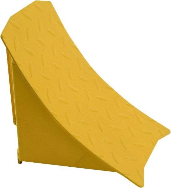 Vestil - 7-1/2" Wide x 8-5/8" High x 9-1/2" Deep, Steel Wheel Chock - USA Tool & Supply