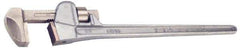 Ampco - 18" Aluminum Nonsparking Pipe Wrench - 3-3/16" Pipe Capacity - USA Tool & Supply