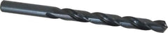 Cleveland - Letter V 118° High Speed Steel Jobber Drill - Oxide Finish, Right Hand Cut, Spiral Flute, Straight Shank, 5" OAL, Standard Point - USA Tool & Supply