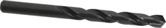 Cleveland - 12mm 118° High Speed Steel Jobber Drill - Oxide Finish, Right Hand Cut, Spiral Flute, Straight Shank, 5.945" OAL, Standard Point - USA Tool & Supply
