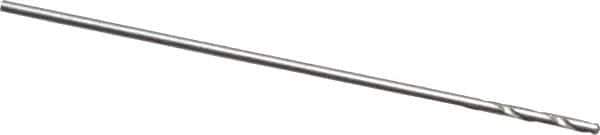 Cleveland - #77 118° High Speed Steel Jobber Drill - Oxide Finish, Right Hand Cut, Spiral Flute, Straight Shank, 7/8" OAL, Standard Point - USA Tool & Supply