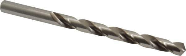 Cleveland - Letter Q 118° High Speed Steel Jobber Drill - Bright Finish, Right Hand Cut, Spiral Flute, Straight Shank, 4-3/4" OAL, Standard Point - USA Tool & Supply