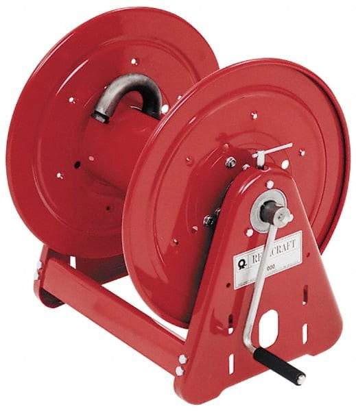Reelcraft - 100' Manual Hose Reel - 1,000 psi, Hose Not Included - USA Tool & Supply