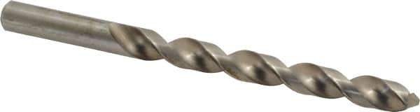Cleveland - 25/64" 118° High Speed Steel Jobber Drill - Bright Finish, Right Hand Cut, Spiral Flute, Straight Shank, 5-1/8" OAL, Standard Point - USA Tool & Supply