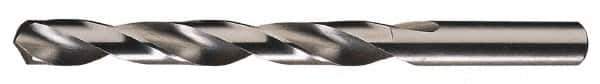 Cleveland - #26 118° High Speed Steel Jobber Drill - Bright Finish, Right Hand Cut, Spiral Flute, Straight Shank, 3" OAL, Standard Point - USA Tool & Supply