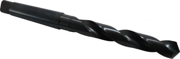 Cleveland - 1-1/8", 4MT 118° Point High Speed Steel Taper Shank Drill Bit - USA Tool & Supply