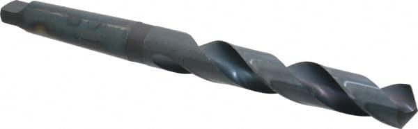 Cleveland - 1-1/4", 4MT 118° Point High Speed Steel Taper Shank Drill Bit - USA Tool & Supply