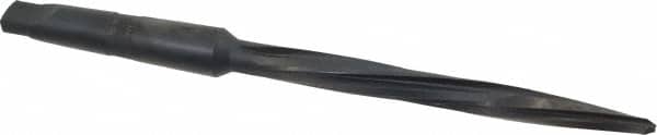 Cleveland - 1/2" Reamer Diam, 5/16" Small End Diam, 2MT Morse Taper Shank, 5-1/8" Flute, Bridge Reamer - USA Tool & Supply