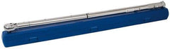 Value Collection - 3/4" Drive Micrometer Type Ratchet Head Torque Wrench - 150 Ft/Lb to 600 Ft/Lb Torque, 43" OAL, 2 Ft/Lb Graduation - USA Tool & Supply