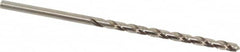Cleveland - #1 118° Spiral Flute High Speed Steel Taper Length Drill Bit - USA Tool & Supply