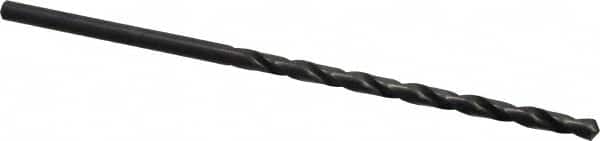 Cleveland - #4 118° Spiral Flute High Speed Steel Taper Length Drill Bit - USA Tool & Supply
