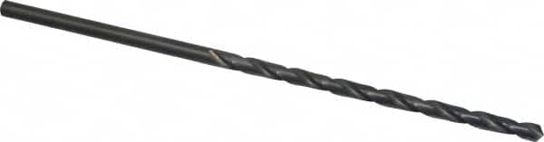 Cleveland - #15 118° Spiral Flute High Speed Steel Taper Length Drill Bit - USA Tool & Supply