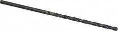 Cleveland - #15 118° Spiral Flute High Speed Steel Taper Length Drill Bit - USA Tool & Supply