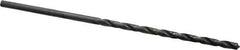 Cleveland - #17, 118° Point, Spiral Flute, High Speed Steel Taper Length Drill Bit - Oxide Finish, 3-3/8" Flute Length, 5-3/4" OAL, Series 2510 - USA Tool & Supply