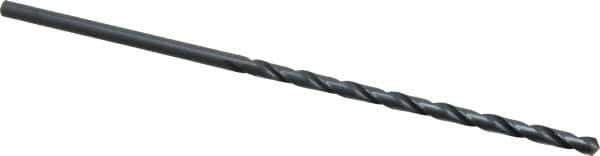Cleveland - #19, 118° Point, Spiral Flute, High Speed Steel Taper Length Drill Bit - Oxide Finish, 3-3/8" Flute Length, 5-3/4" OAL, Series 2510 - USA Tool & Supply