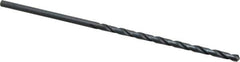Cleveland - #19, 118° Point, Spiral Flute, High Speed Steel Taper Length Drill Bit - Oxide Finish, 3-3/8" Flute Length, 5-3/4" OAL, Series 2510 - USA Tool & Supply